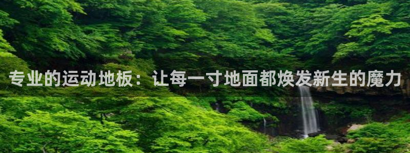 速8体育网：专业的运动地板：让每一寸地面都焕发新生的魔力